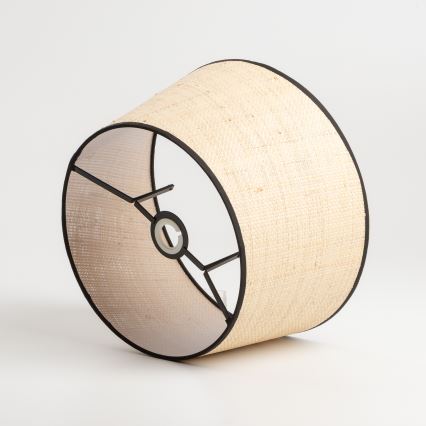 Brilagi - Lampadaire LED CERIA 1xE27/40W/230V Ø 35 cm beige/blanc