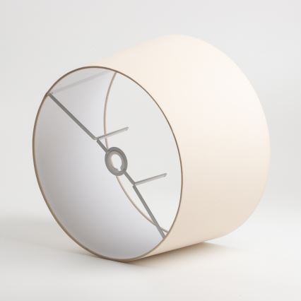 Brilagi - Lampadaire LED CERIA 1xE27/40W/230V Ø 45 cm beige/chrome mat