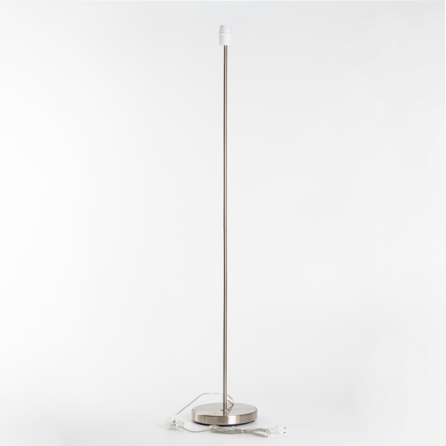 Brilagi - Lampadaire LED CERIA 1xE27/40W/230V Ø 45 cm beige/chrome mat