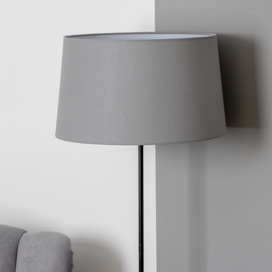 Brilagi - Lampadaire LED CERIA 1xE27/40W/230V Ø 45 cm gris/noir