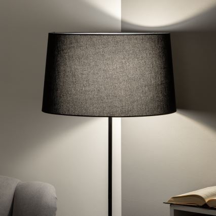 Brilagi - lampadaire LED CERIA, 1xE27/40W/230V, Ø 45 cm, noir