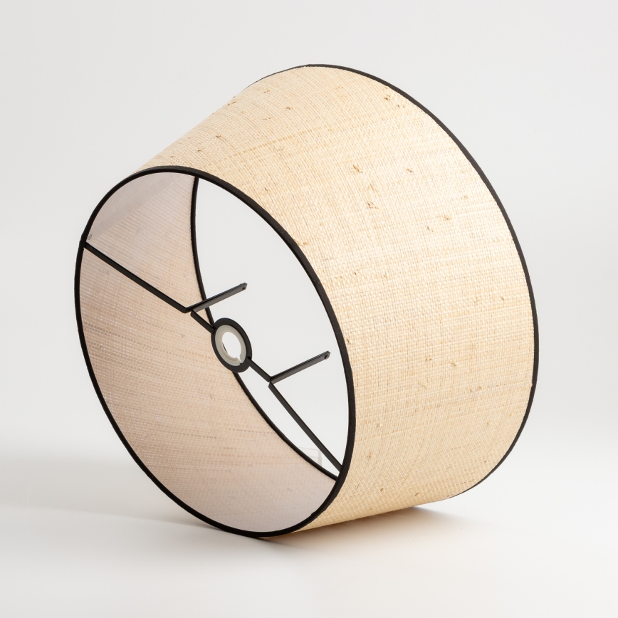 Brilagi - Lampadaire LED CERIA 1xE27/40W/230V Ø 50 cm beige/blanc