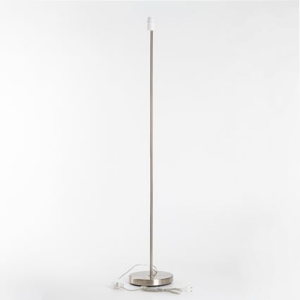 Brilagi - Lampadaire LED CERIA 1xE27/40W/230V Ø 50 cm beige/chrome mat