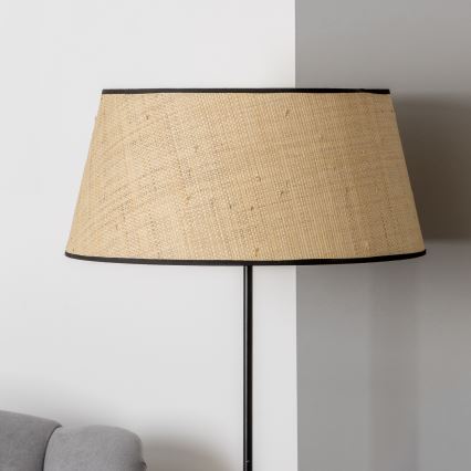 Brilagi - Lampadaire LED CERIA 1xE27/40W/230V Ø 50 cm beige/noir