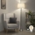 Brilagi - Lampadaire LED CERIA 1xE27/60W/230V Ø 45 cm chromé brillant/beige