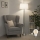 Brilagi - Lampadaire LED CERIA 1xE27/60W/230V Ø 45 cm chrome brillant/blanc