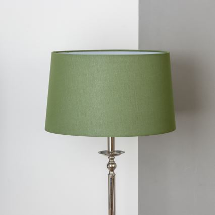 Brilagi - Lampadaire LED CERIA 1xE27/60W/230V Ø 45 cm chrome brillant/vert