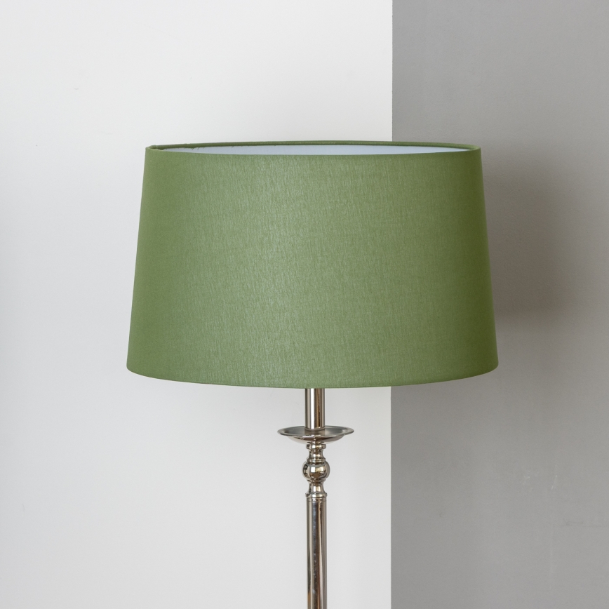 Brilagi - Lampadaire LED CERIA 1xE27/60W/230V Ø 45 cm chrome brillant/vert