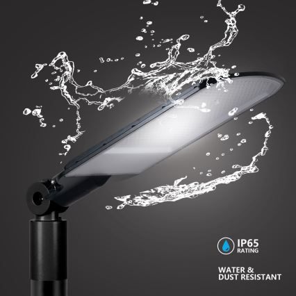 Brilagi - Lampadaire LED de rue URBANLIGHT LED/200W/230V noir IP65