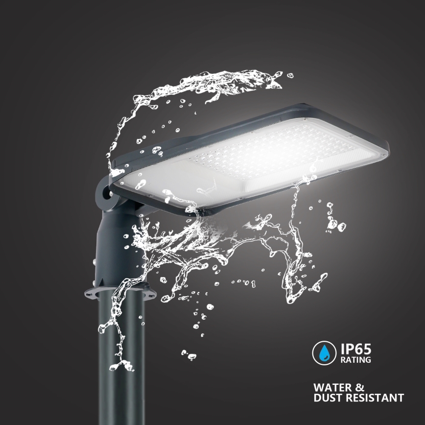Brilagi - Luminaire LED de voirie extérieur orientable URBANLIGHT LED/100W/230V anthracite IP65