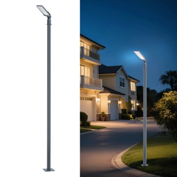 Brilagi - Lampadaire LED d'extérieur pour voirie avec mât articulé de 3 m URBANLIGHT LED/50W/230V anthracite IP65