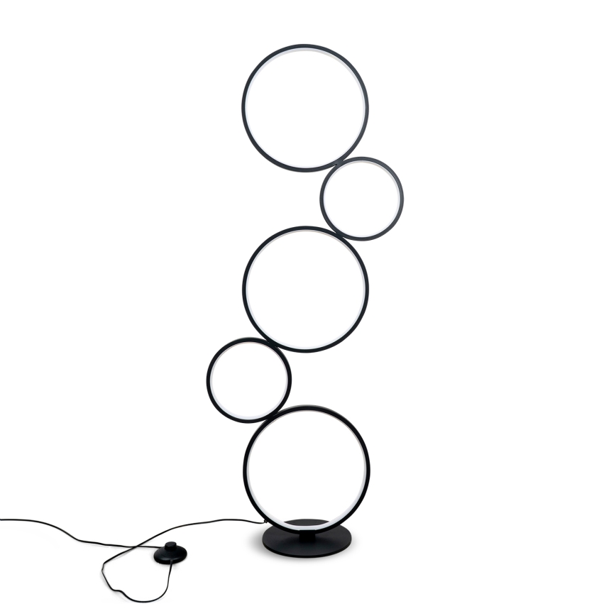 BRILAGI - lampadaire LED ECHO LED/36W/230V 4000K 110 cm noir