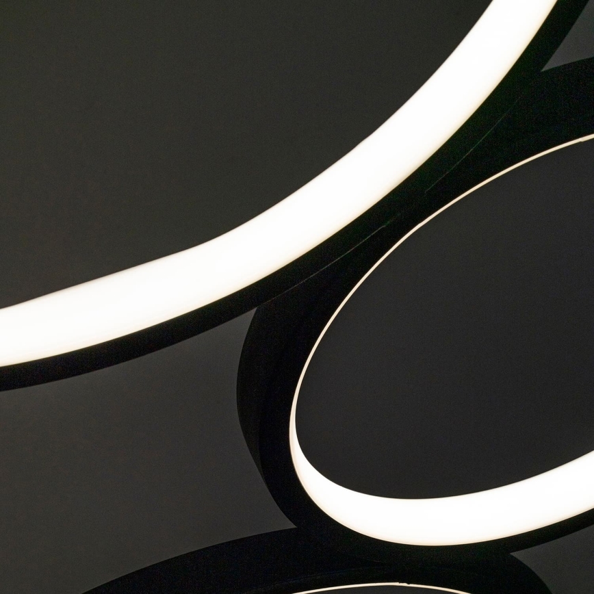 BRILAGI - lampadaire LED ECHO LED/36W/230V 4000K 110 cm noir