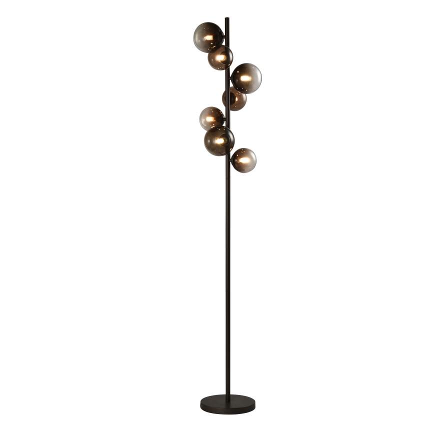 Brilagi - Lampadaire LED MILLA 7xG9/3W/230V brun / brun fumé