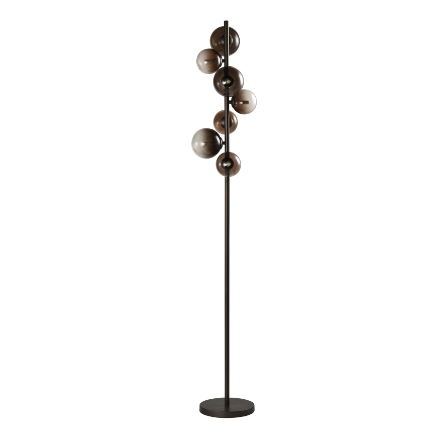 Brilagi - Lampadaire LED MILLA 7xG9/3W/230V brun / brun fumé