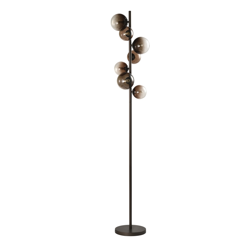 Brilagi - Lampadaire LED MILLA 7xG9/3W/230V brun / brun fumé