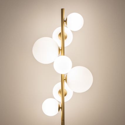 BRILAGI - Lampadaire LED MILLA 7xG9/3W/230V doré/blanc