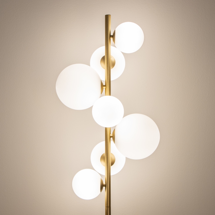 BRILAGI - Lampadaire LED MILLA 7xG9/3W/230V doré/blanc