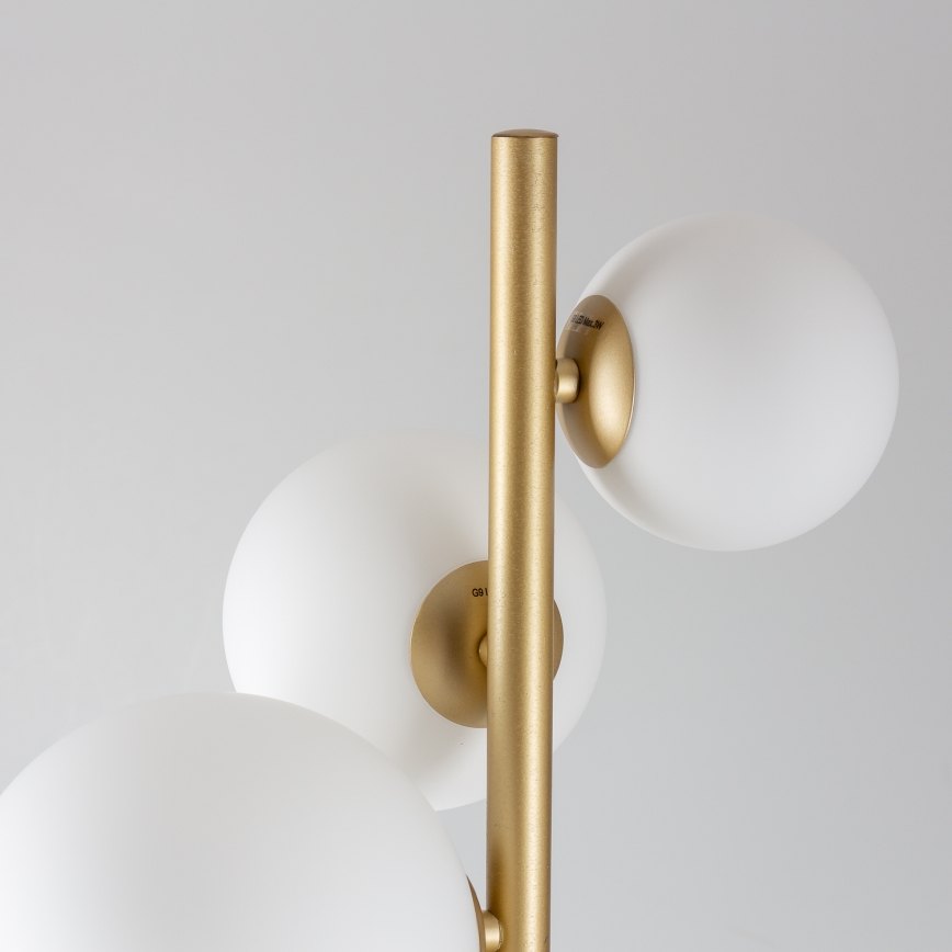 BRILAGI - Lampadaire LED MILLA 7xG9/3W/230V doré/blanc