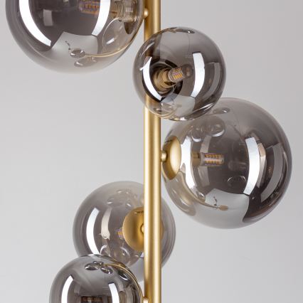 BRILAGI - Lampadaire LED MILLA 7xG9/3W/230V doré/fumé