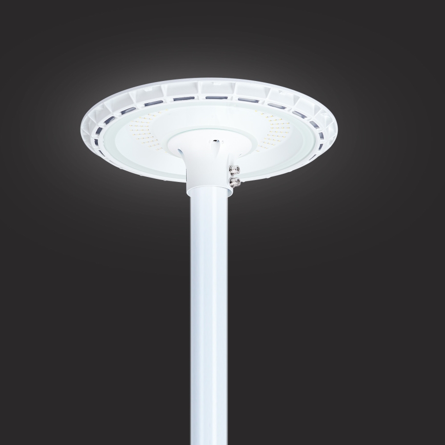 Brilagi - Lampadaire LED sur mât 3 m URBANSPARK LED/120W/230V blanc IP65