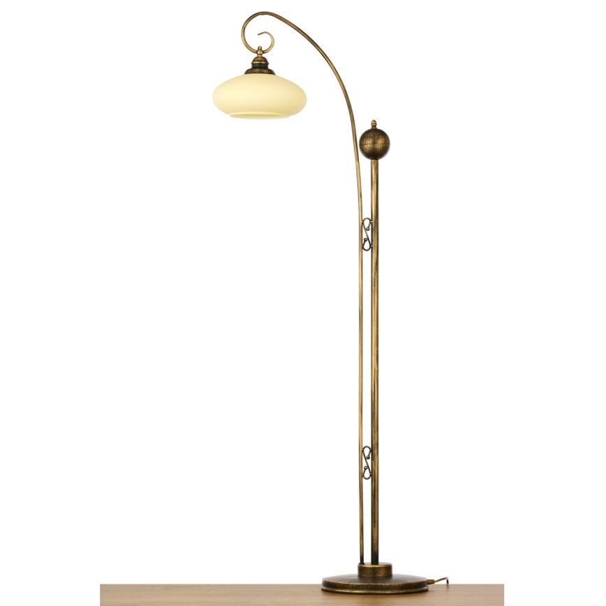 Brilagi - Lampadaire MOLLERO 1xE27/15W/230V bronze/patiné