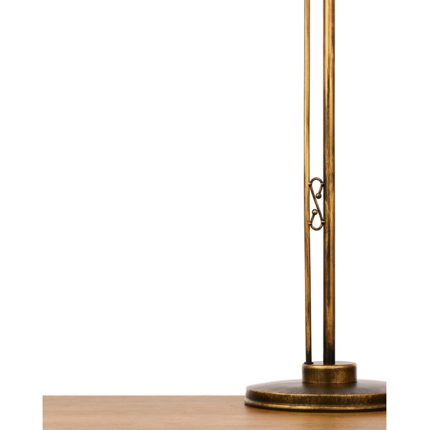 Brilagi - Lampadaire MOLLERO 1xE27/15W/230V bronze/patiné