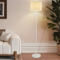 Brilagi - Lampadaire NORDIC WAVE 1xE27/15W/230V lin/blanc