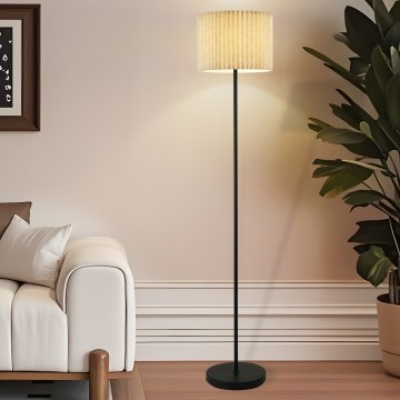Brilagi - Lampadaire NORDIC WAVE 1xE27/15W/230V lin/noir