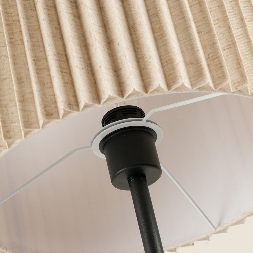 Brilagi - Lampadaire NORDIC WAVE 1xE27/15W/230V lin/noir