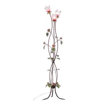 BRILAGI - Lampadaire ROSALIA 3xE14/40W/230V multicolore/bronze/patiné