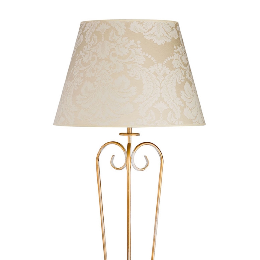 Brilagi - Lampadaire SONIA 1xE27/15W/230V crème/patine