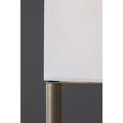 Brilagi - Lampadaire sur pied avec étagères GRADUS 1xE27/40W/230V 150 cm gris/beige