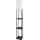 Brilagi - Lampadaire sur pied avec étagères GRADUS 1xE27/40W/230V noir/blanc