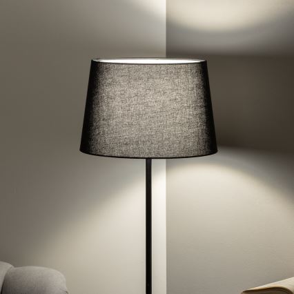 Brilagi - Lampadaire sur pied LED CERIA 1xE27/40W/230V Ø 30 cm noir