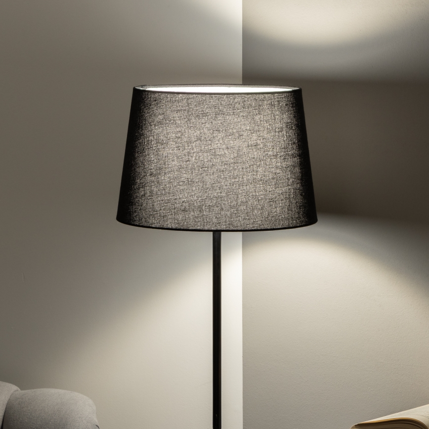 Brilagi - Lampadaire sur pied LED CERIA 1xE27/40W/230V Ø 30 cm noir