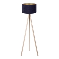 Brilagi - Lampadaire VELVET 1xE27/60W/230V beige/bleu
