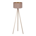 Brilagi - Lampadaire VELVET 1xE27/60W/230V beige