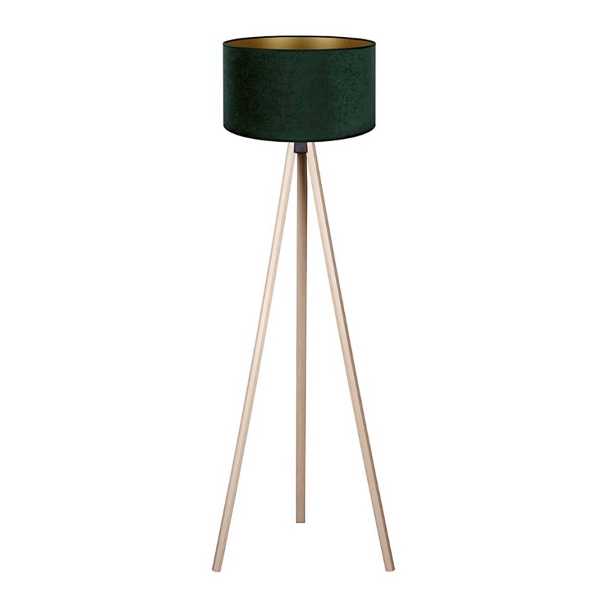 Brilagi - Lampadaire VELVET 1xE27/60W/230V beige/vert