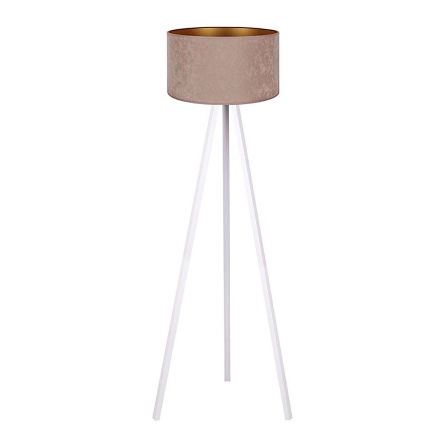 Brilagi - Lampadaire VELVET 1xE27/60W/230V blanc/beige