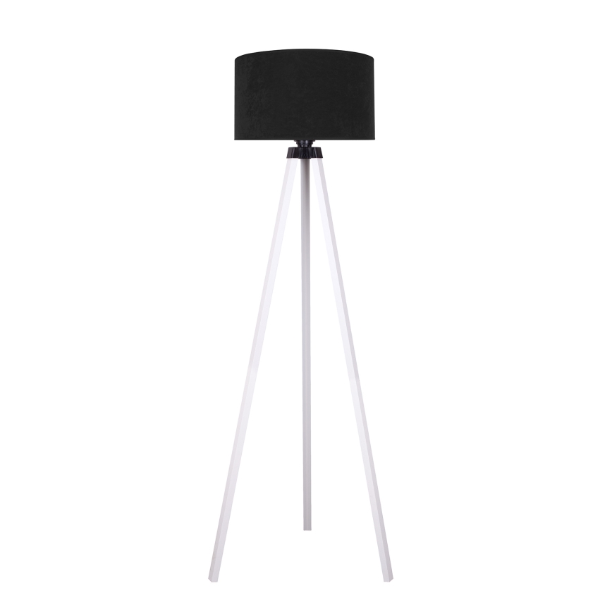 Brilagi - Lampadaire VELVET 1xE27/60W/230V blanc/noir