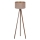 Brilagi - Lampadaire VELVET 1xE27/60W/230V wenge/beige