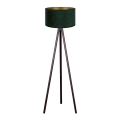 Brilagi - Lampadaire VELVET 1xE27/60W/230V wenge/vert