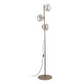 Brilagi - Lampadaire VULCANO 3xG9/8W/230V beige/beige fumé