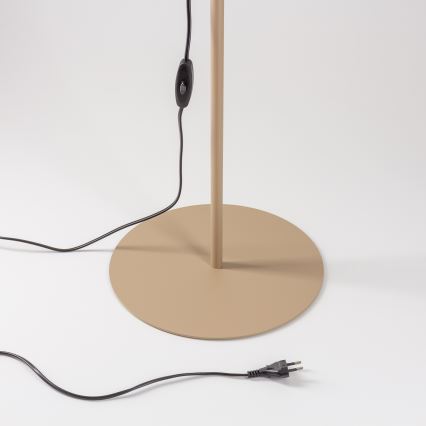 Brilagi - Lampadaire VULCANO 3xG9/8W/230V beige/beige fumé