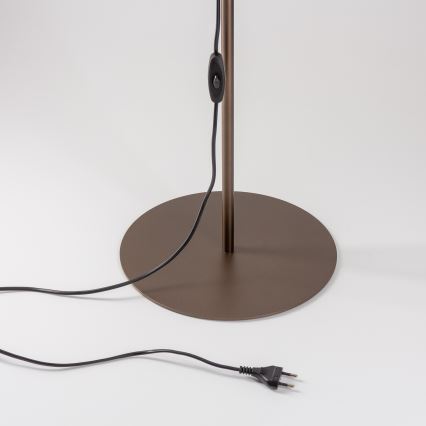Brilagi - Lampadaire VULCANO 3xG9/8W/230V bronze/beige fumé