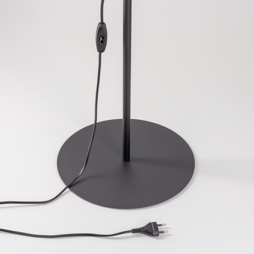 Brilagi - Lampadaire VULCANO 3xG9/8W/230V noir/noir fumé