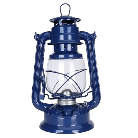 Brilagi - Lampe à huile LANTERN 28 cm bleu foncé