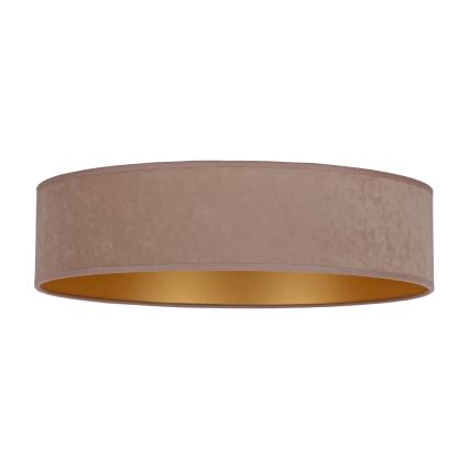 Brilagi - Plafonnier LED à intensité variable VELVET SMART LED/36W/230V d. 55 cm 2700-6500K Wi-Fi Tuya beige/doré + télécommande