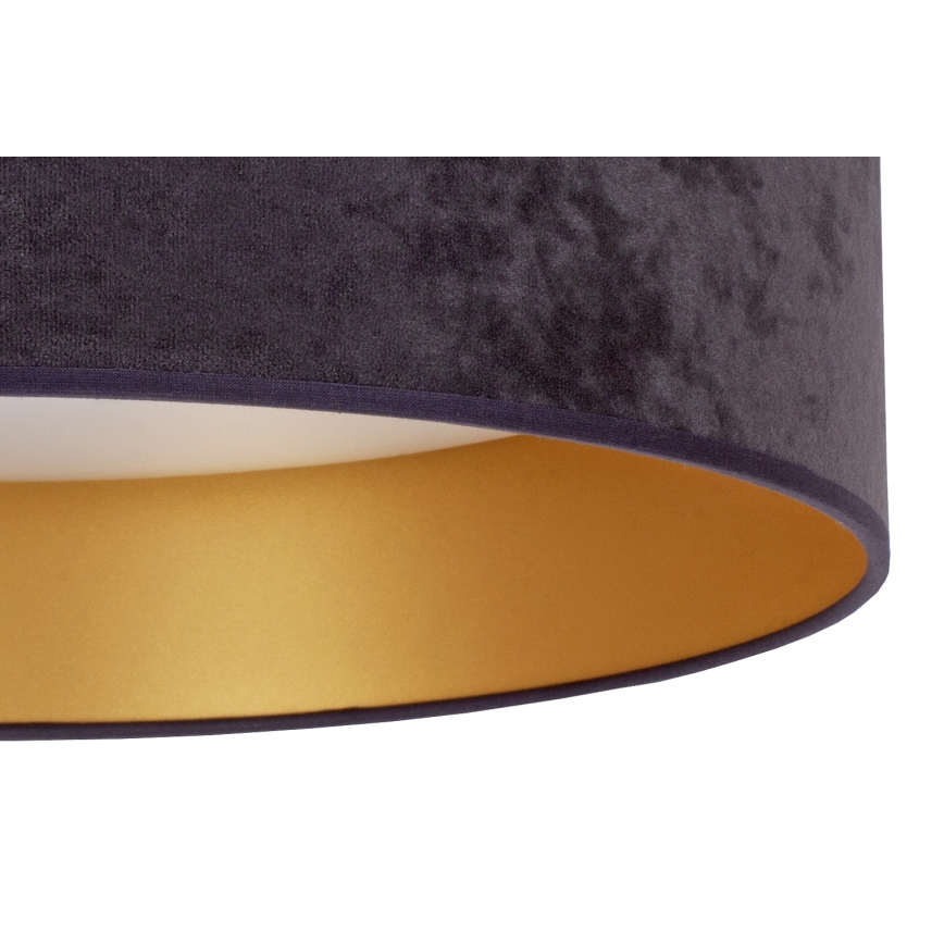 Brilagi - Plafonnier LED à intensité variable VELVET SMART LED/36W/230V d. 55 cm 2700-6500K Wi-Fi Tuya gris/doré + télécommande